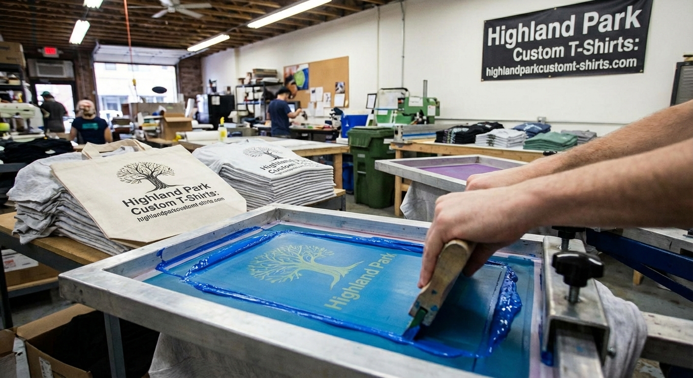 Professional t-shirt printing serving Highland Park and North Shore